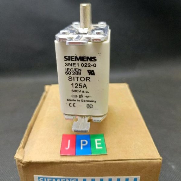 SIEMENS 3NE1022-0 3NE1 022-0 125A 690VAC Fuse Semiconductor