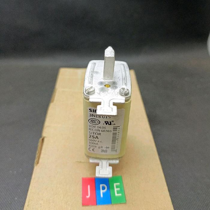 SIEMENS 3NE8015 3NE8 015 25A 660VAC FUSE SITOR - Gambar 3