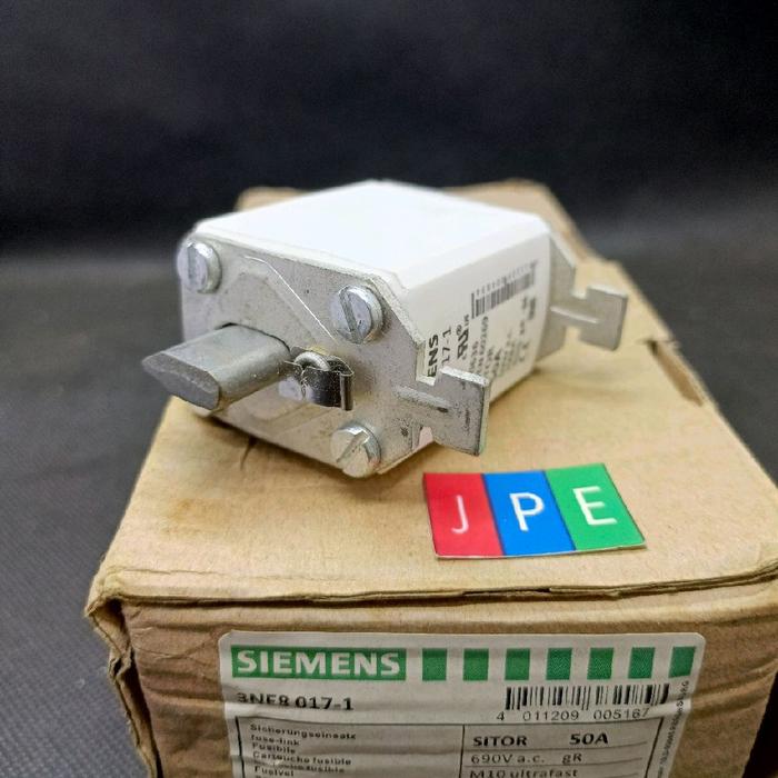 SIEMENS 3NE8017-1 3NE8 017-1 50A 690BAC FUSE SITOR - Gambar 4