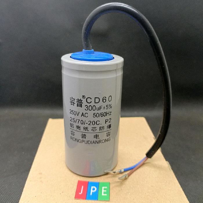 CD60 300uF 250VAC Running Capacitor - Gambar 5
