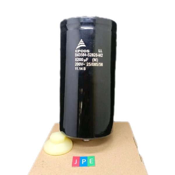 EPCOS B43584-S2828-M2 8200uF 200VDC DC CAPACITOR